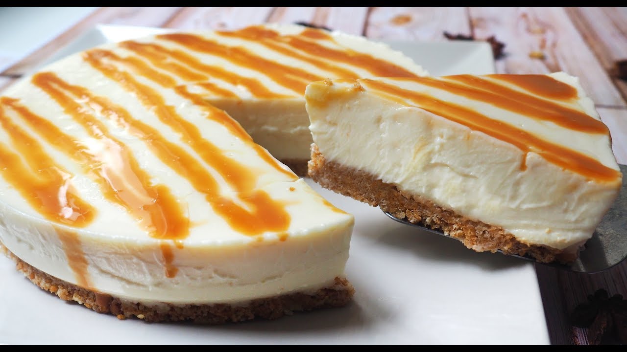 tarta de queso philadelphia y leche condensada