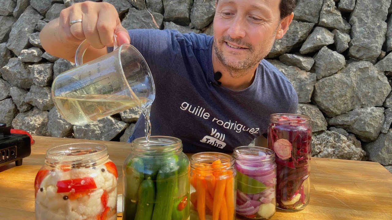 verduras en botes de cristal recetas