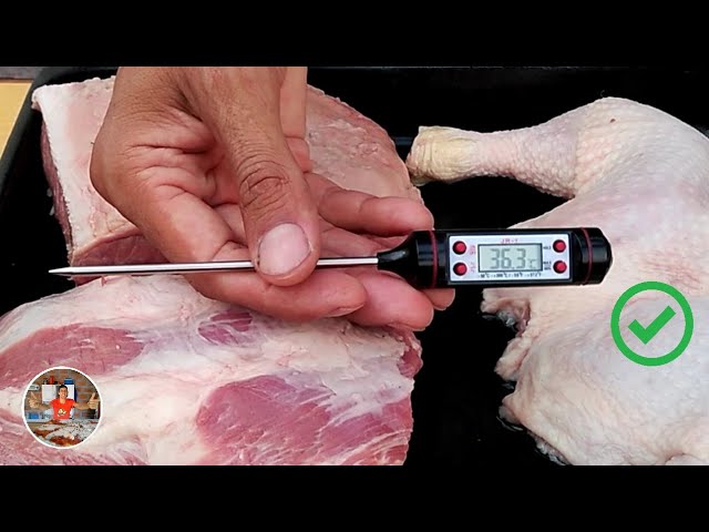 a que temperatura esta cocida la carne