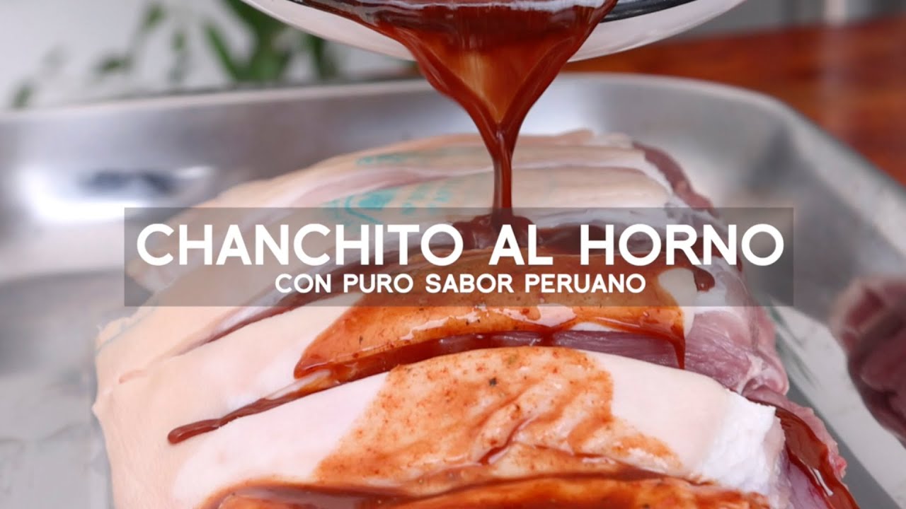 asado de cerdo al horno jugoso
