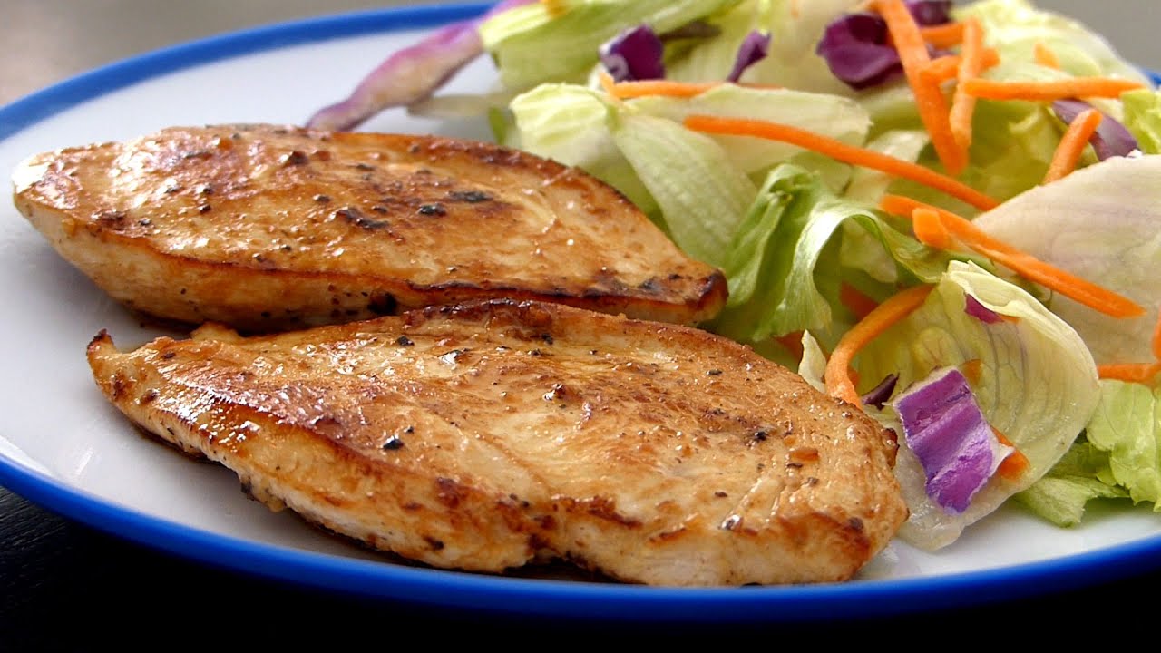calorías de un filete de pollo a la plancha