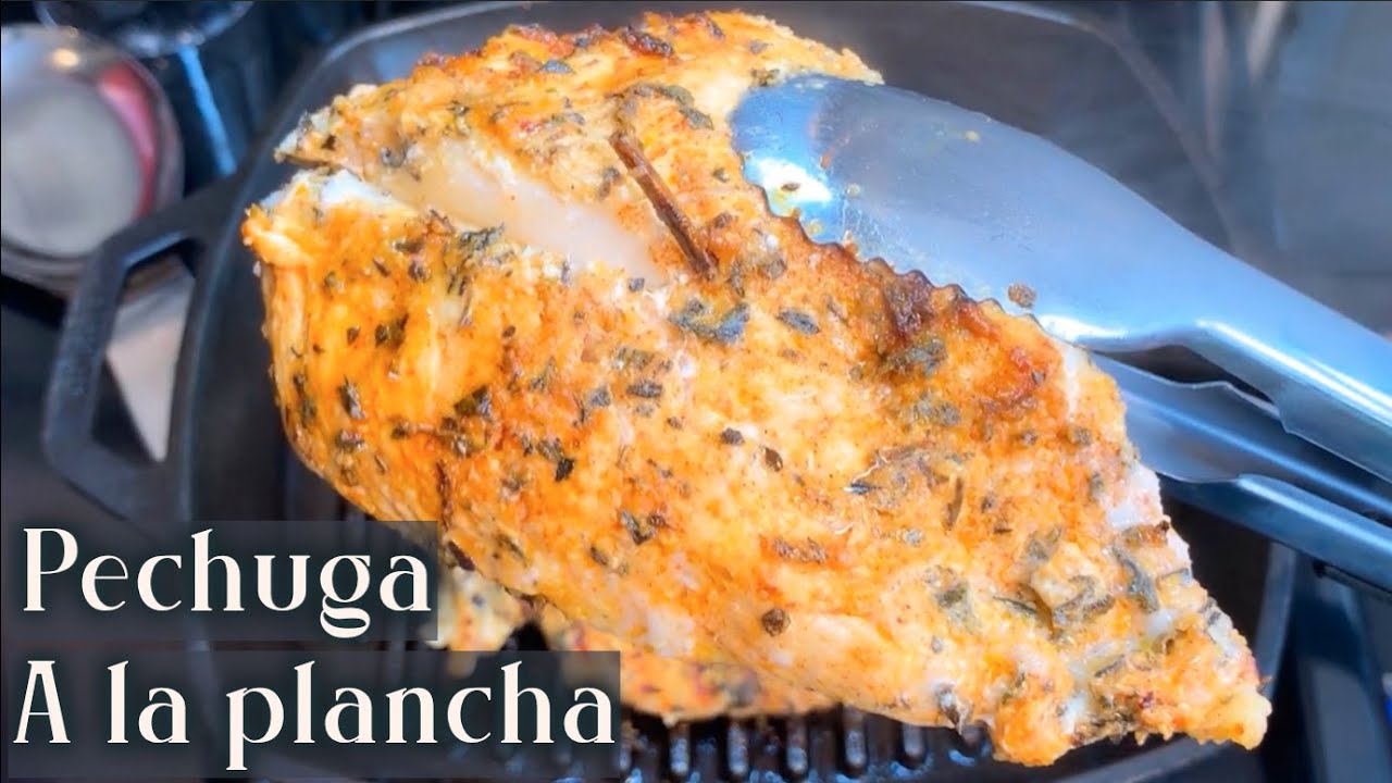 calorias de una pechuga a la plancha