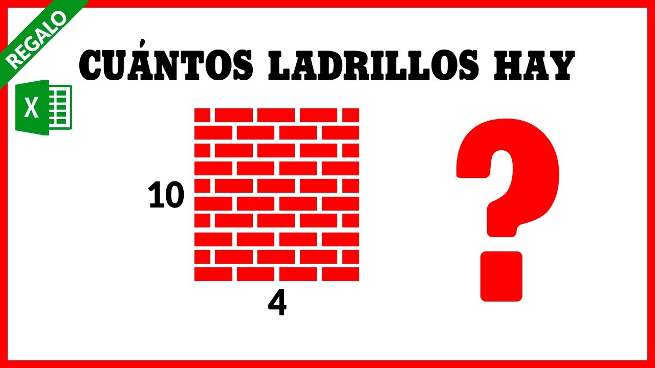 como calcular los ladrillos que necesito