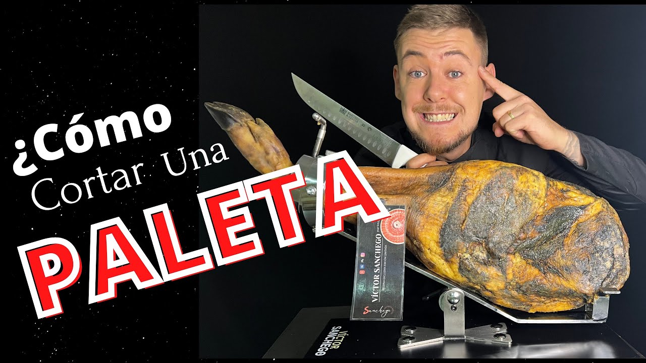 como colocar una paletilla para empezar a cortar