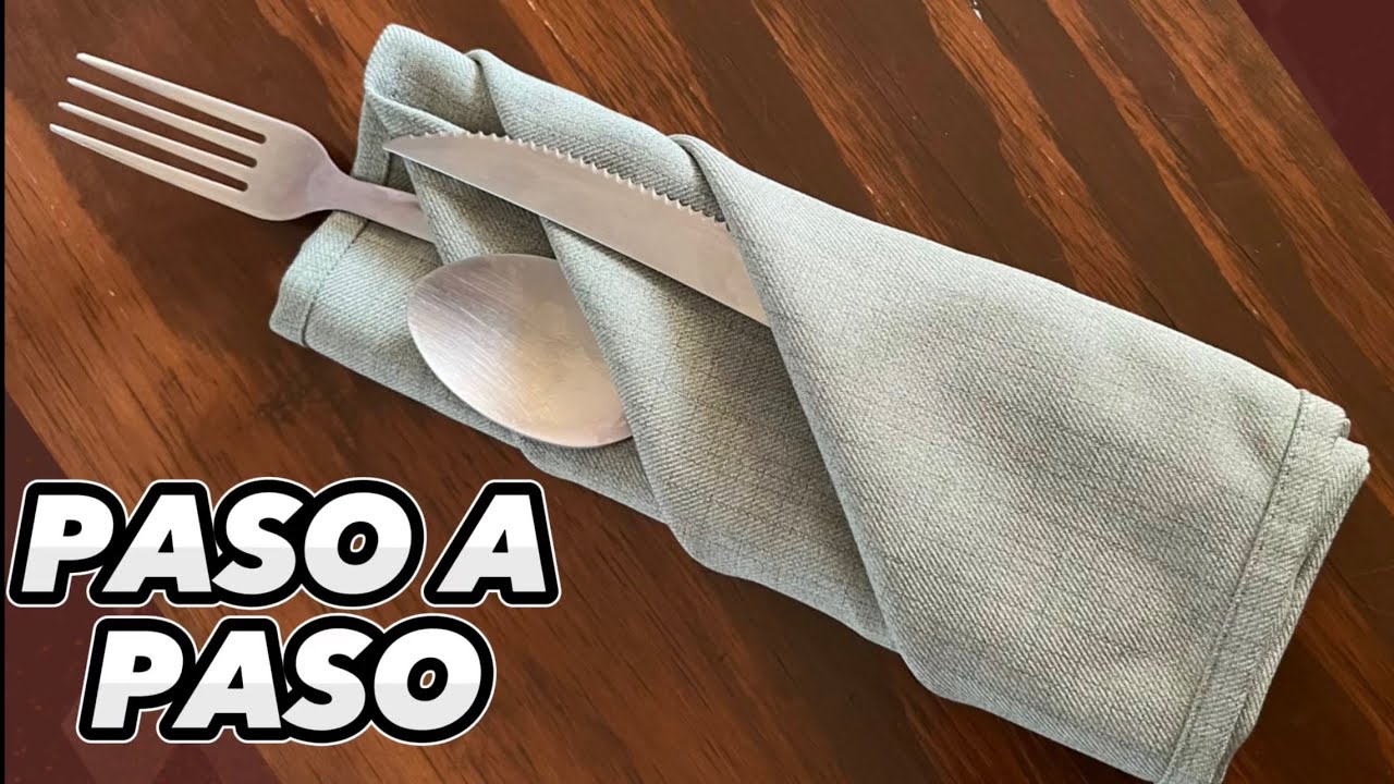 como decorar las servilletas en la mesa