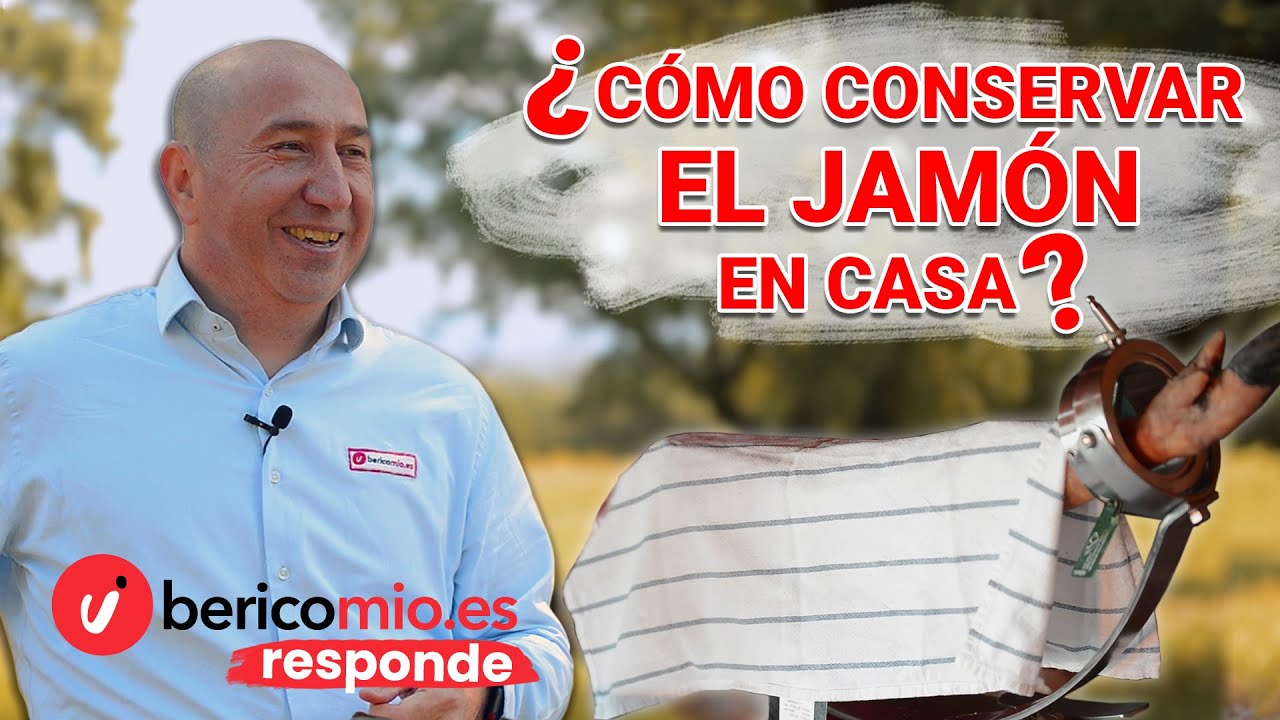 como guardar un jamón ibérico sin empezar