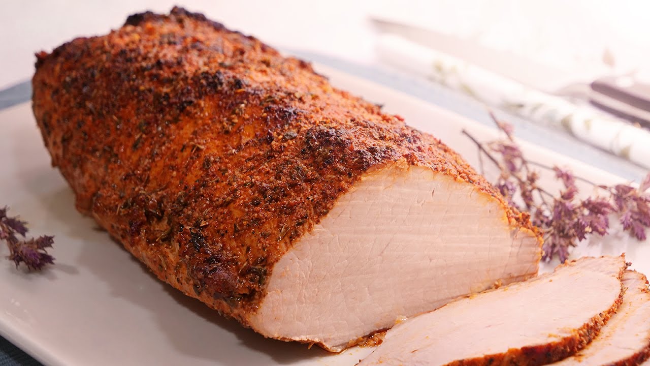 como preparar lomo de cerdo al horno