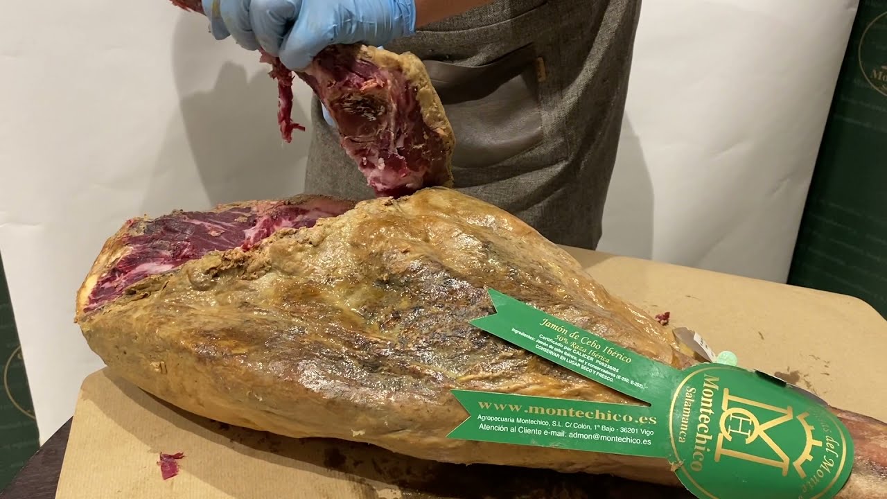 como quitar el hueso a un jamon