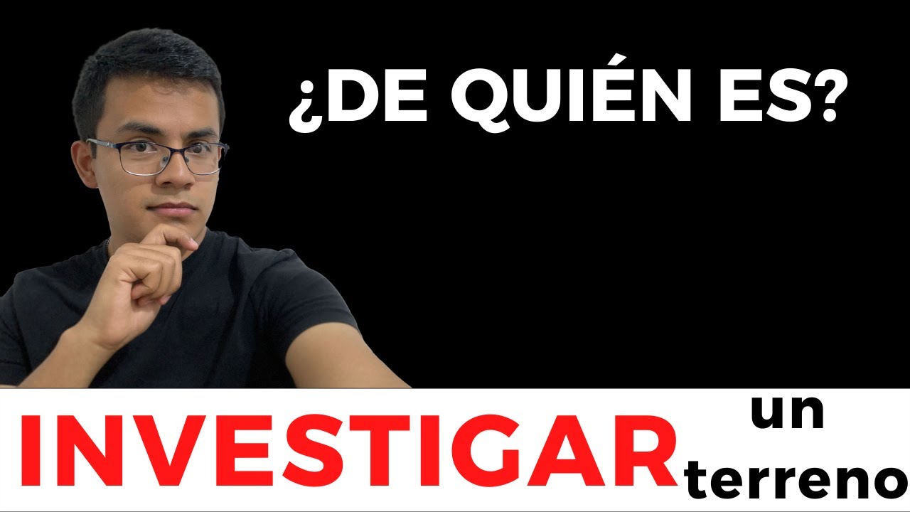 como saber el propietario de un terreno