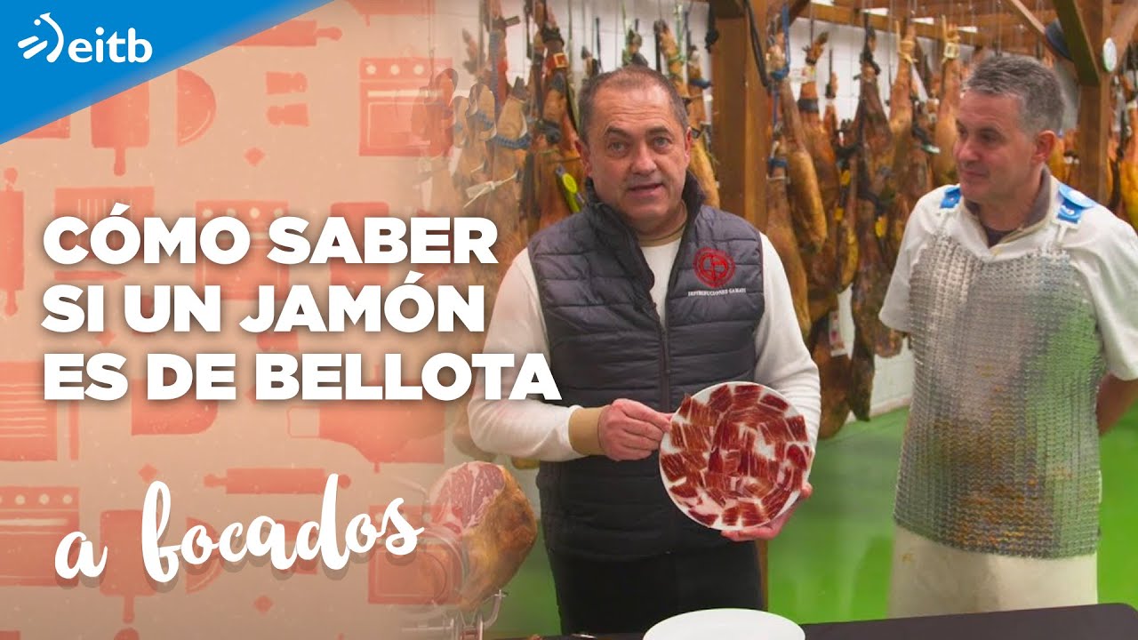como saber si un jamon es de bellota
