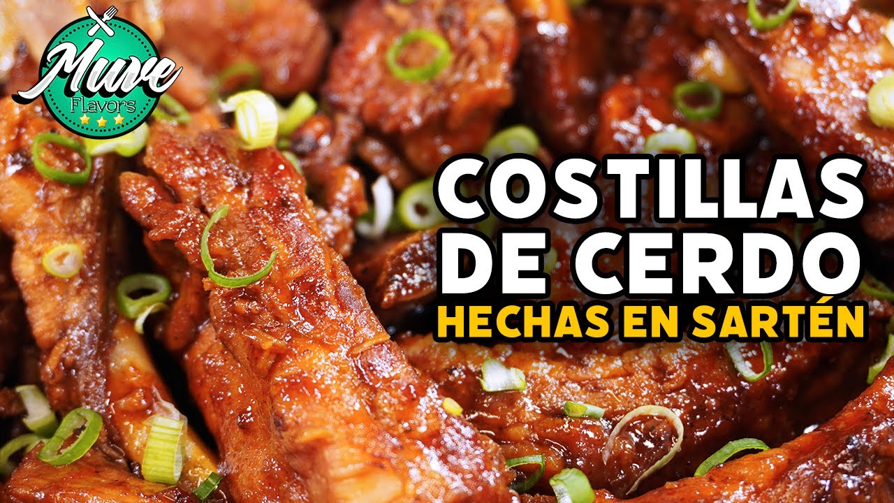 como se hacen costillas de cerdo