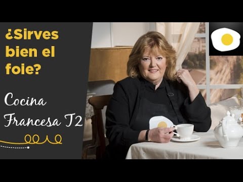 como se sirve el foie gras