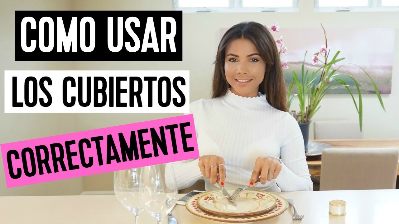 como servir los cubiertos en la mesa