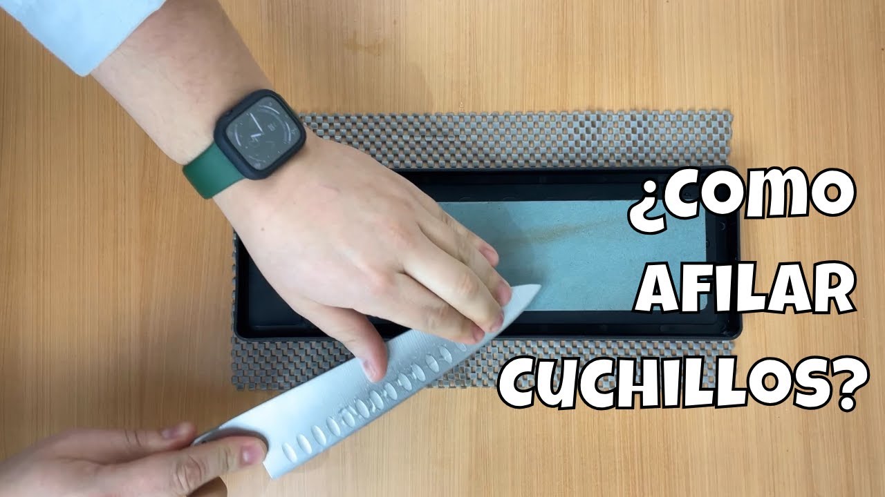 con que puedo afilar un cuchillo