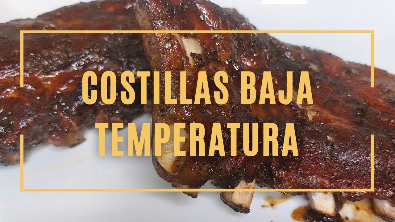 costillas al vacio a baja temperatura
