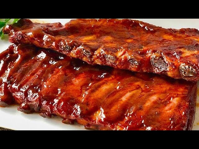 costillas de cerdo a la barbacoa