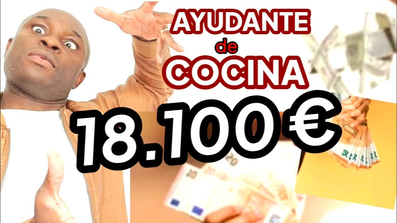 cual es el sueldo de un ayudante de cocina