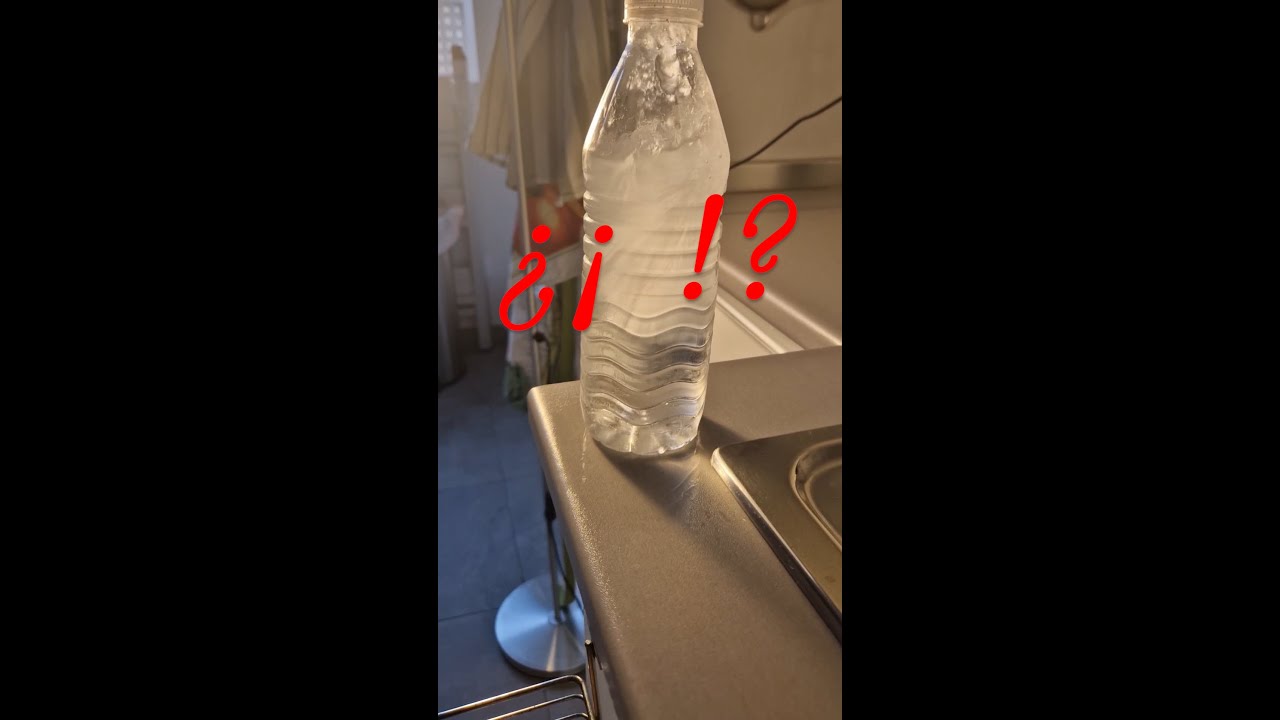 cuanto tarda en congelarse una botella de agua