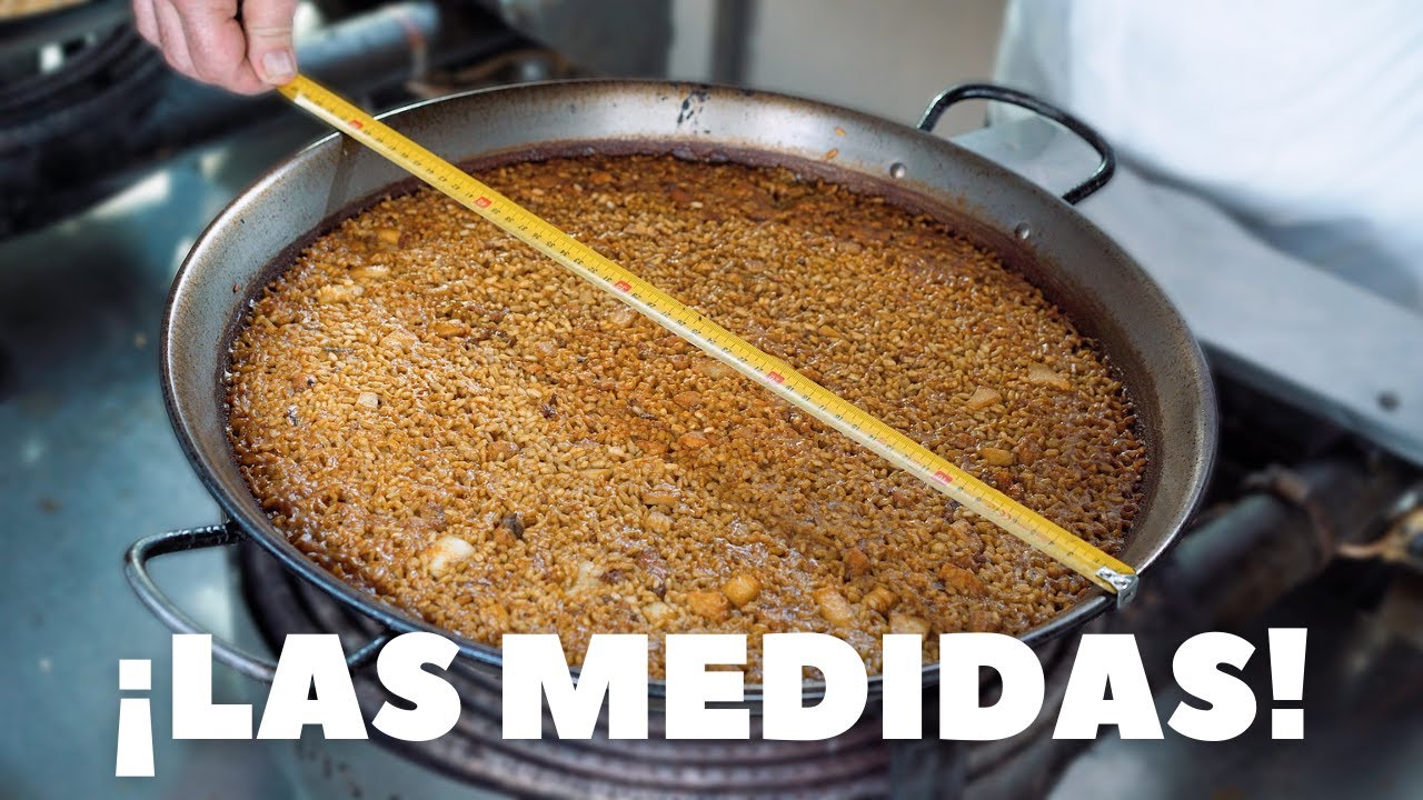 diametro de una paella para 10 personas