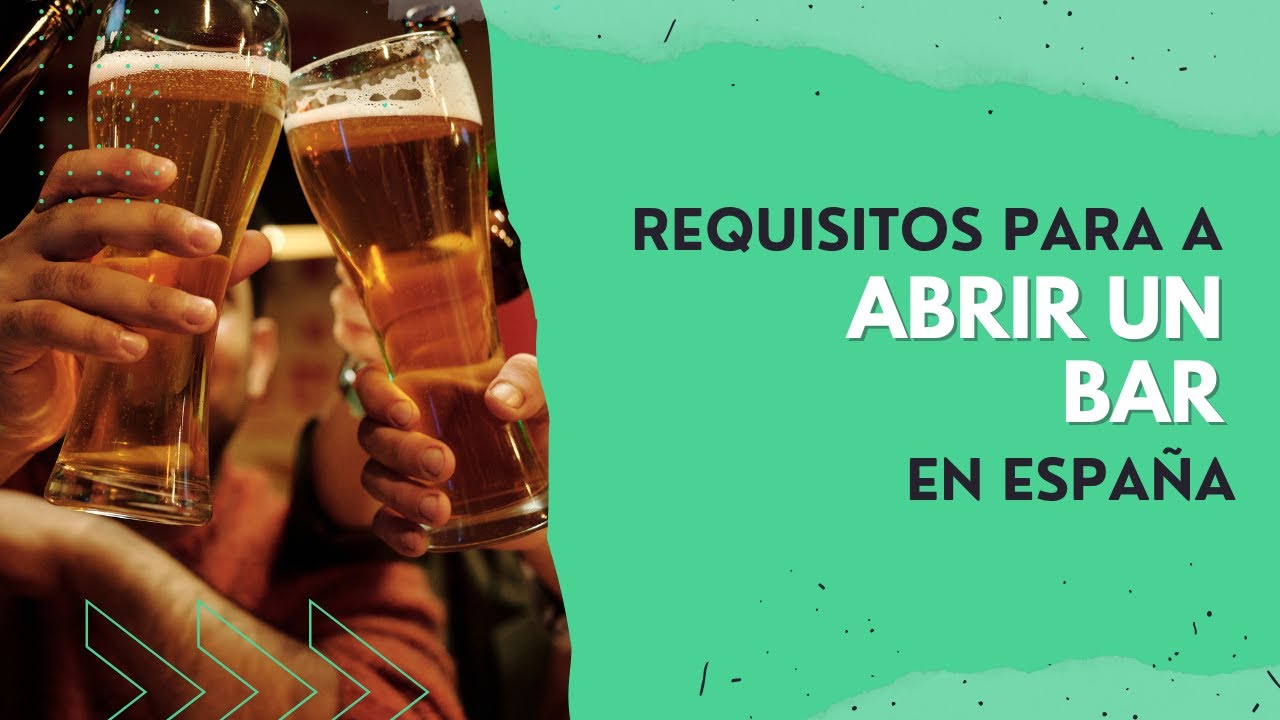 documentos necesarios para abrir un bar
