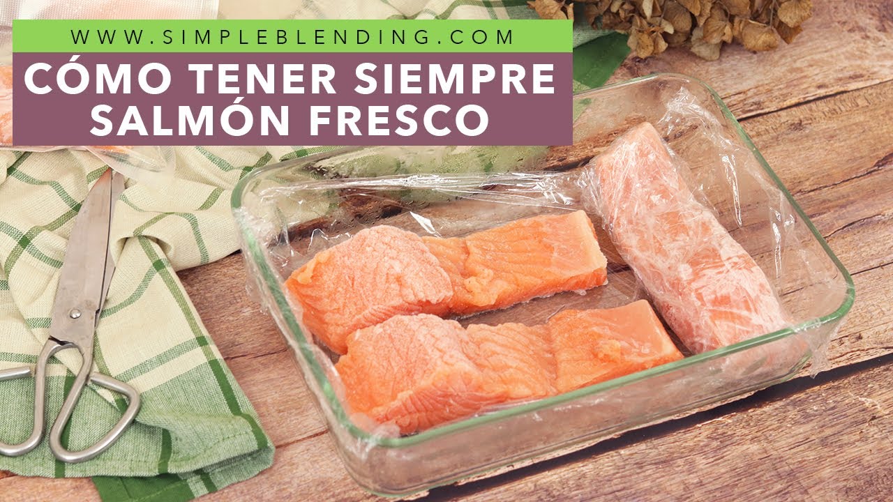 el salmon ahumado se puede congelar