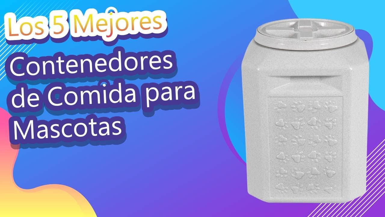 envase para guardar comida de perro