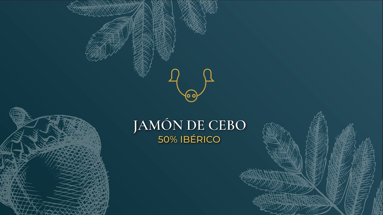 jamon de cebo 50 raza iberica