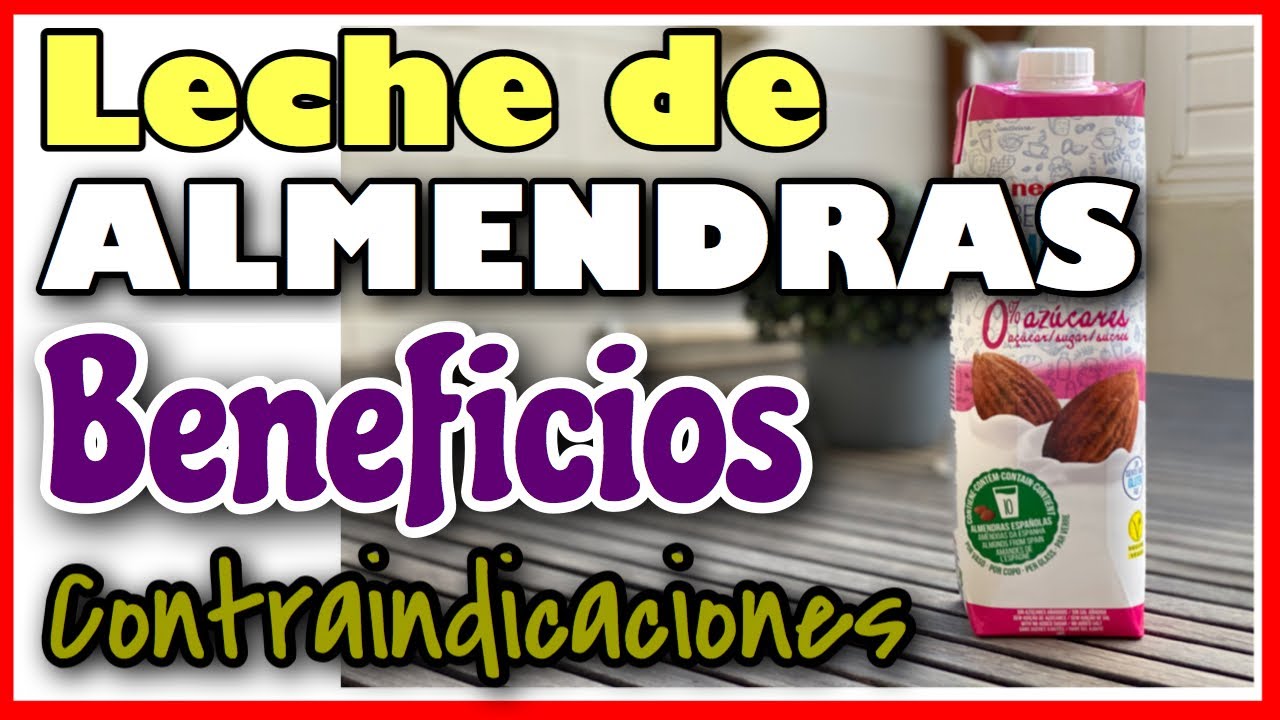 la leche de almendras se puede calentar