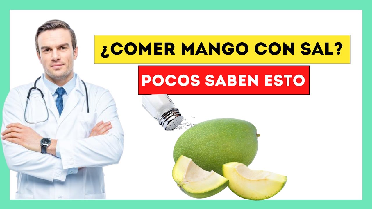 mango verde con sal y limón