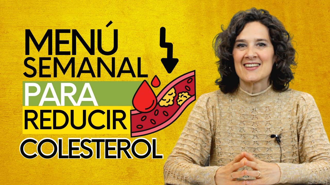 menu para bajar el colesterol alto
