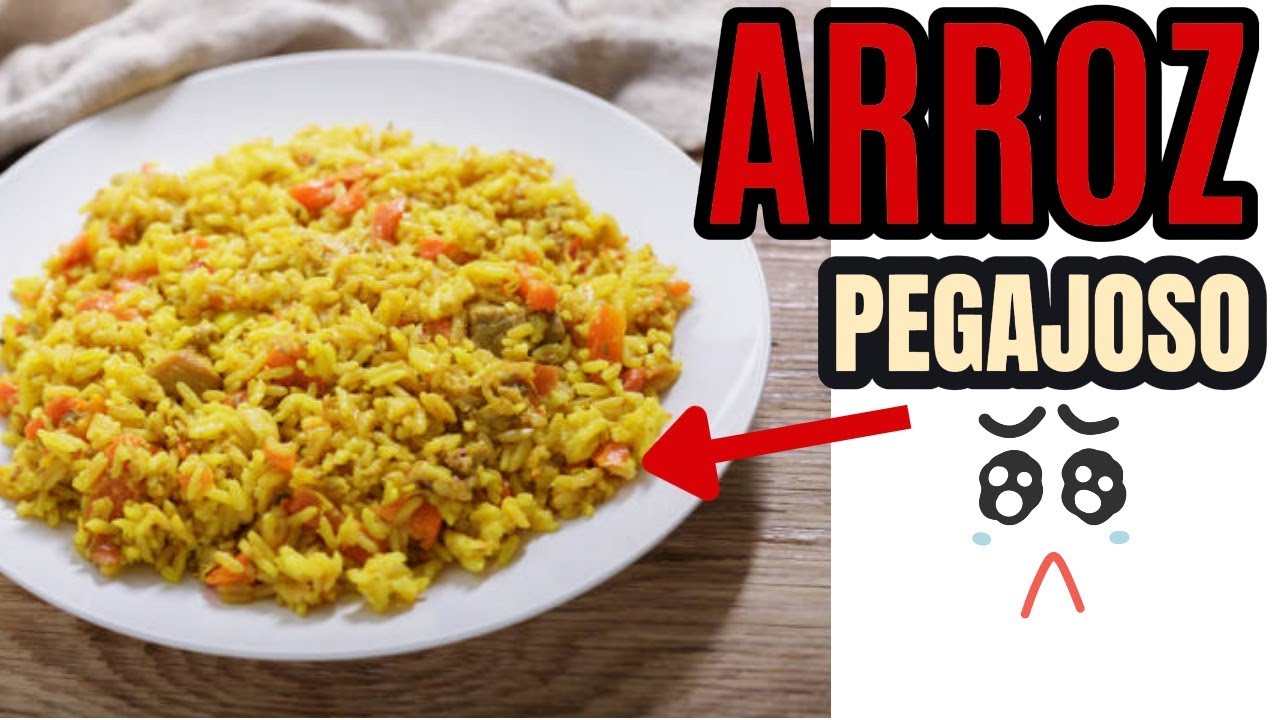 por qué el arroz me queda pegajoso