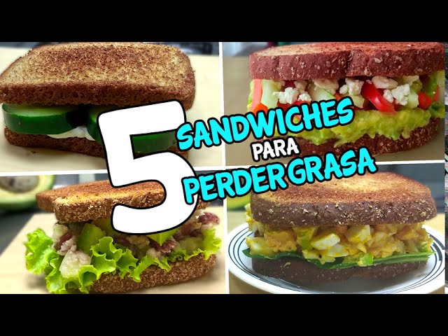sandwich de atun bajo en calorias