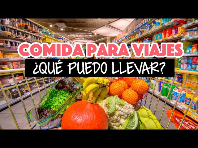 se puede llevar comida en la maleta de mano ryanair