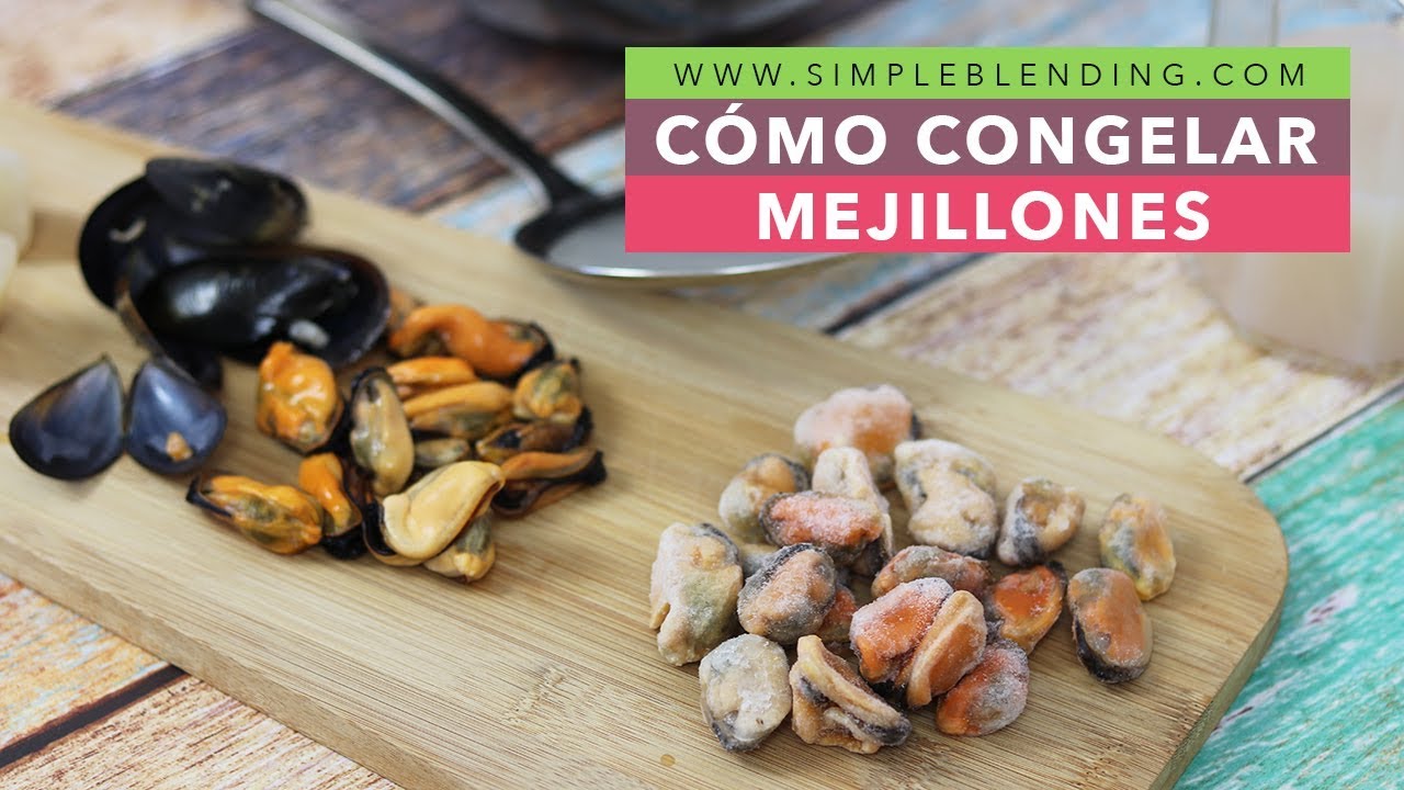 se pueden congelar los mejillones al vapor