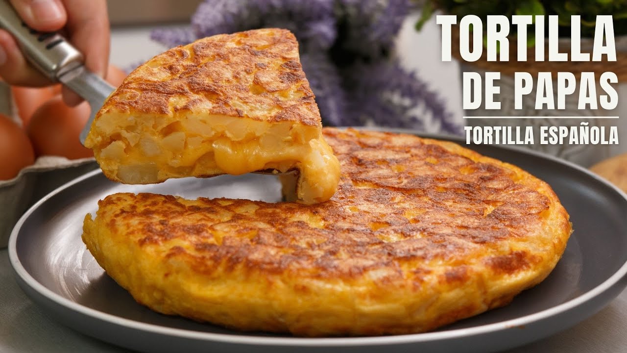 tortilla de patatas para 2 cuántos huevos